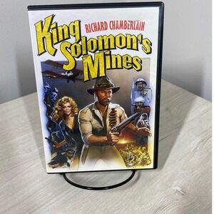 King Solomon's Mines DVD 1985 Movie Richard Chamberlain Sharon Stone Olive Films